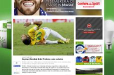 A Repercussão mundial da lesão de Neymar