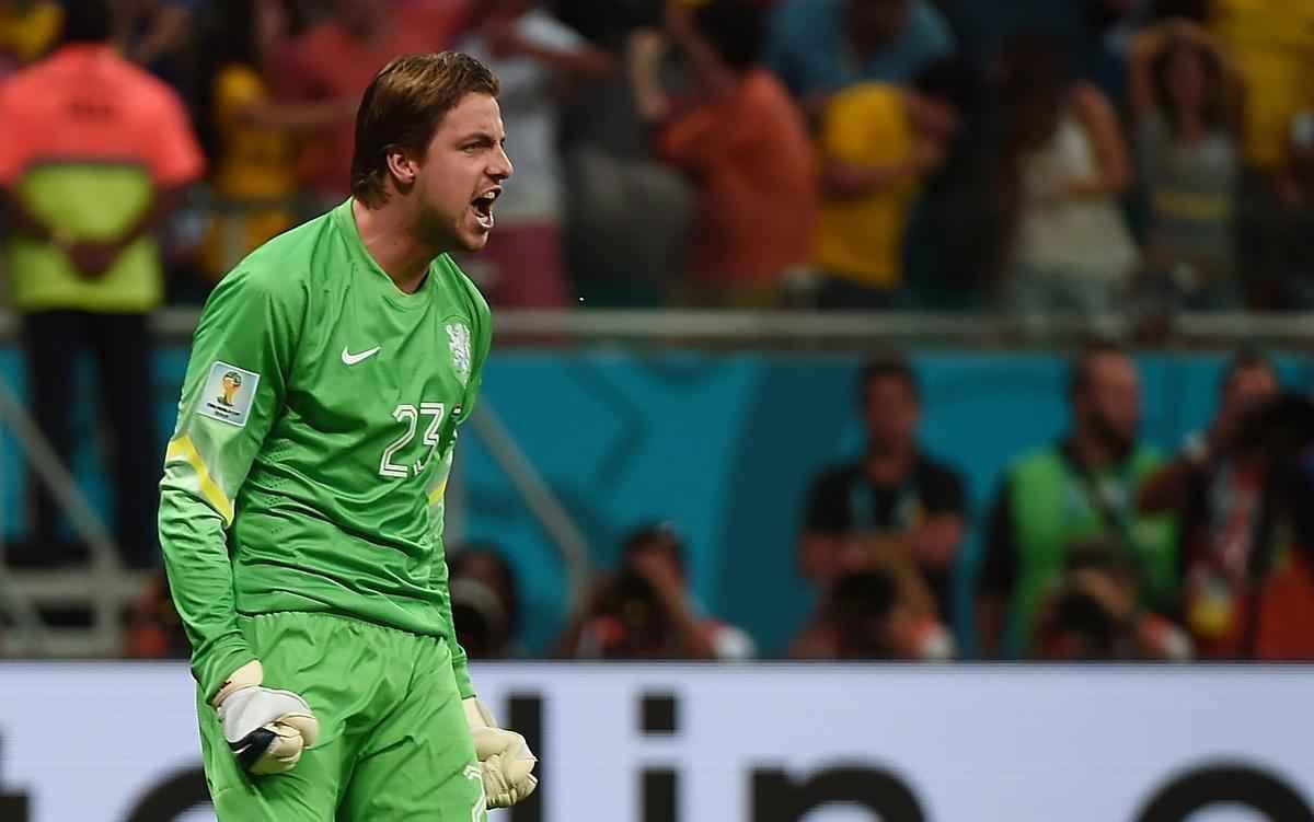 Depois de empate sem gols no tempo normal e na prorrogao, Holanda venceu por 4 a 3 nos pnaltis