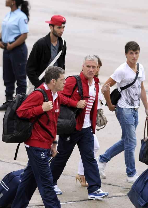 Desembarque da Seleo Francesa em Paris