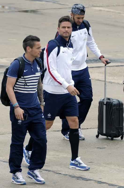 Desembarque da Seleo Francesa em Paris