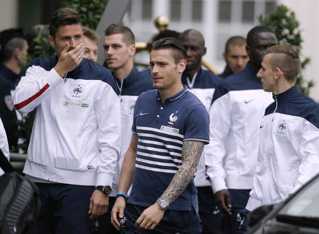 Desembarque da Seleo Francesa em Paris