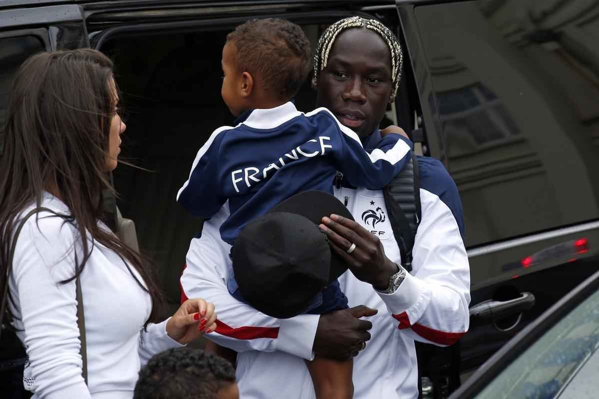 Desembarque da Seleo Francesa em Paris