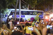 Do aeroporto à concentração: o caminho da Seleção Brasileira na chegada a BH
