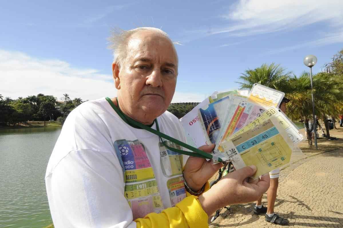 Na Pampulha, torcedores se preparam para acompanhar o confronto entre Brasil e Alemanha