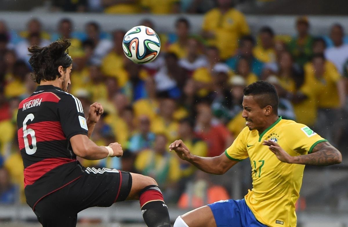 Fotos da partida entre Brasil e Alemanha no Mineiro