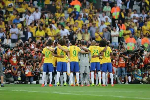 Fotos da partida entre Brasil e Alemanha no Mineiro