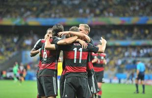 Fotos da partida entre Brasil e Alemanha no Mineiro