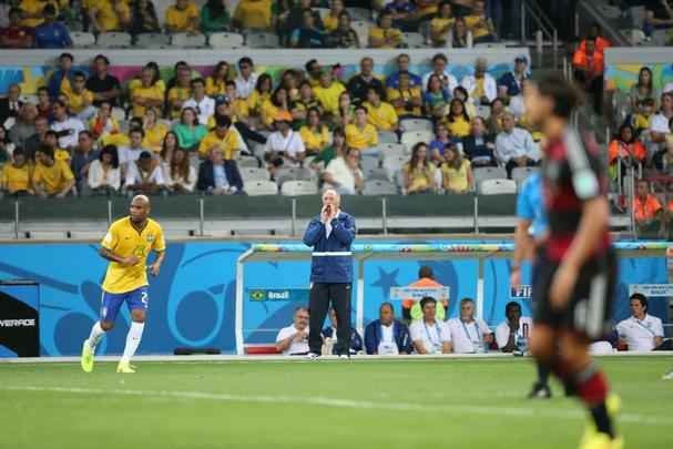 Fotos da partida entre Brasil e Alemanha no Mineiro