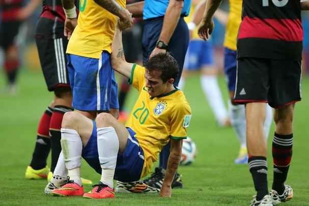 Fotos da partida entre Brasil e Alemanha no Mineiro