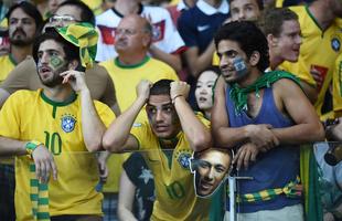 Goleada alem sobre o Brasil, por 7 a 1, deixa torcedores desolados no Mineiro