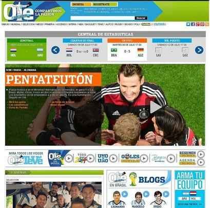 'Pentateutón', brinca o argentino Olé