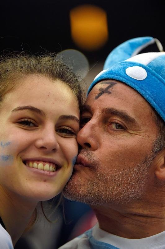 Torcidas fizeram a festa no Itaquero em partida vlida pela semifinal da Copa