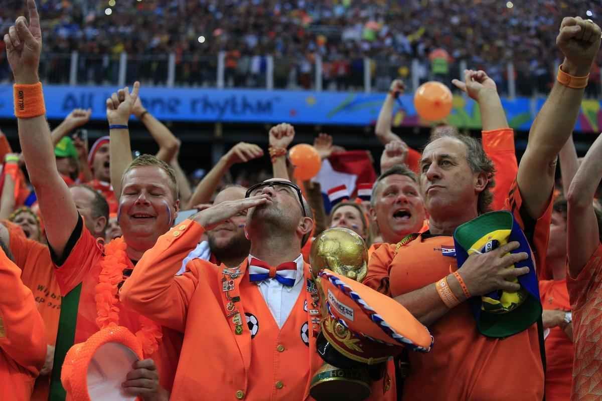 Torcidas fizeram a festa no Itaquero em partida vlida pela semifinal da Copa