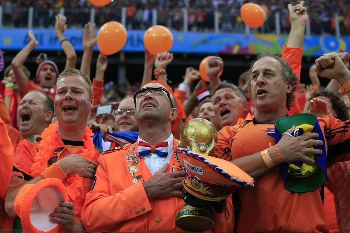 Torcidas fizeram a festa no Itaquero em partida vlida pela semifinal da Copa