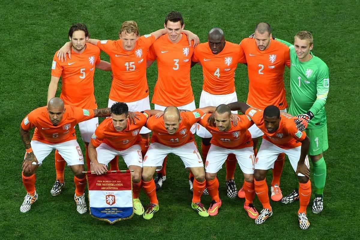 Imagens do jogo entre Holanda e Argentina, pela segunda semifinal da Copa do Mundo, no Itaquero, em So Paulo