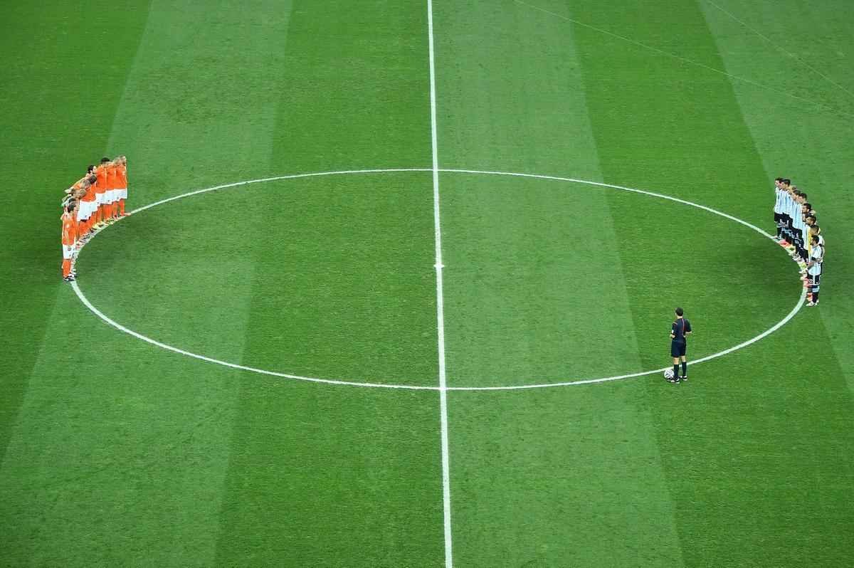 Imagens do jogo entre Holanda e Argentina, pela segunda semifinal da Copa do Mundo, no Itaquero, em So Paulo