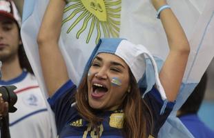 Holanda x Argentina: fotos da torcida feminina na Arena Corinthians, em So Paulo