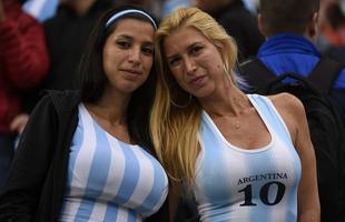 Holanda x Argentina: fotos da torcida feminina na Arena Corinthians, em So Paulo