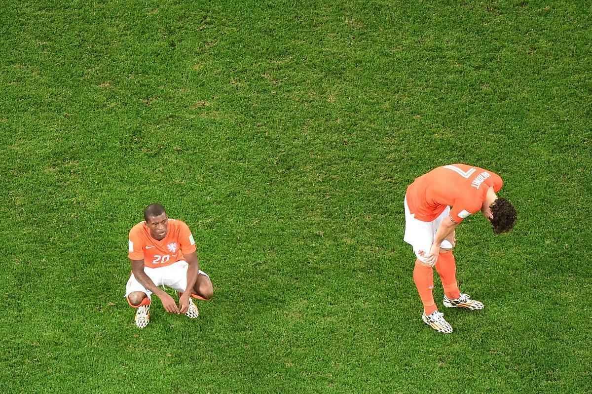 Na deciso por pnaltis, Romero pegou duas cobranas da Holanda e deu incio a uma grande festa no Itaquero