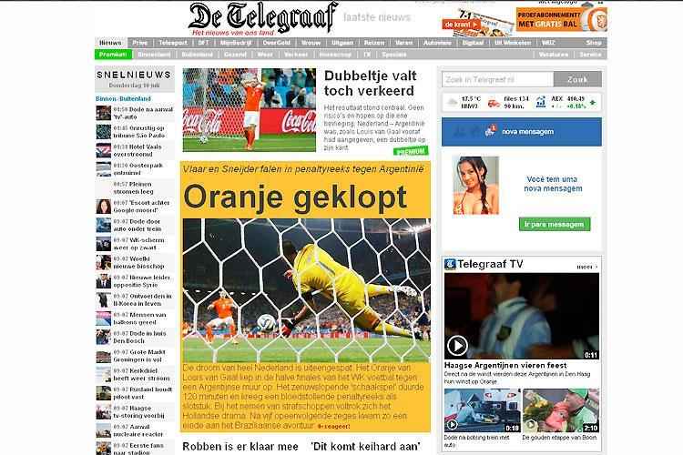 Reproduo/De Telegraaf