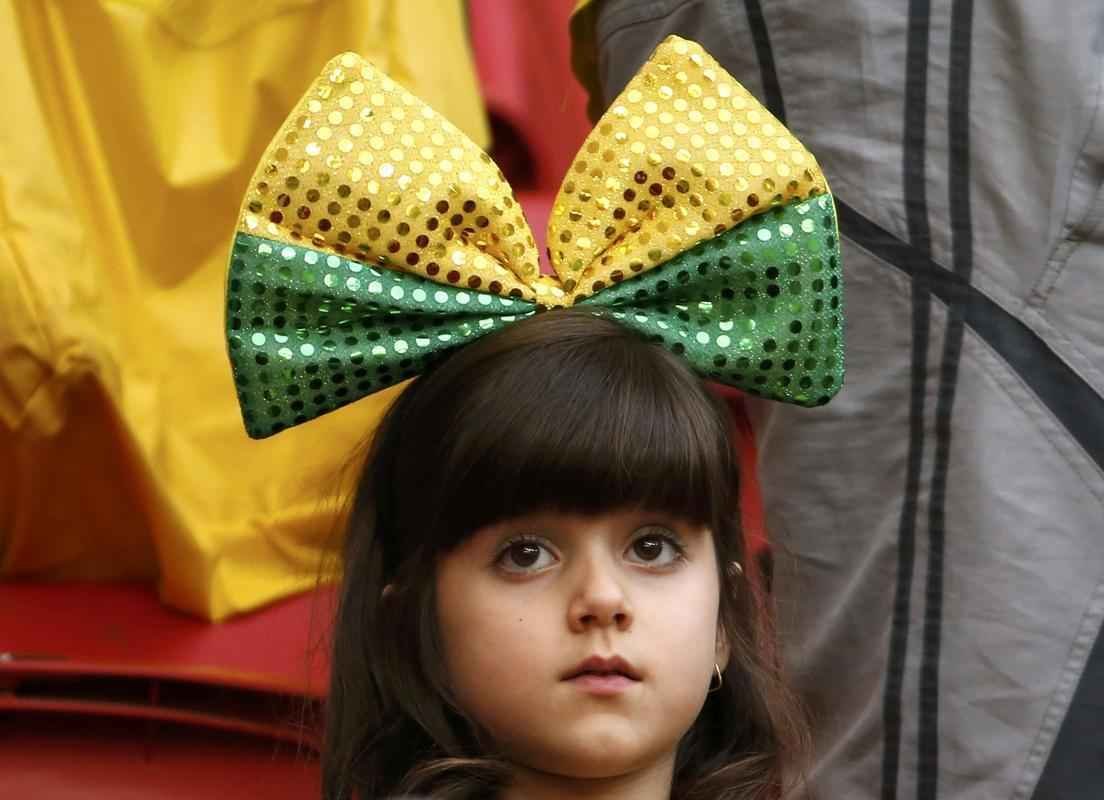 Fotos dos torcedores na deciso de terceiro lugar entre Brasil e Holanda