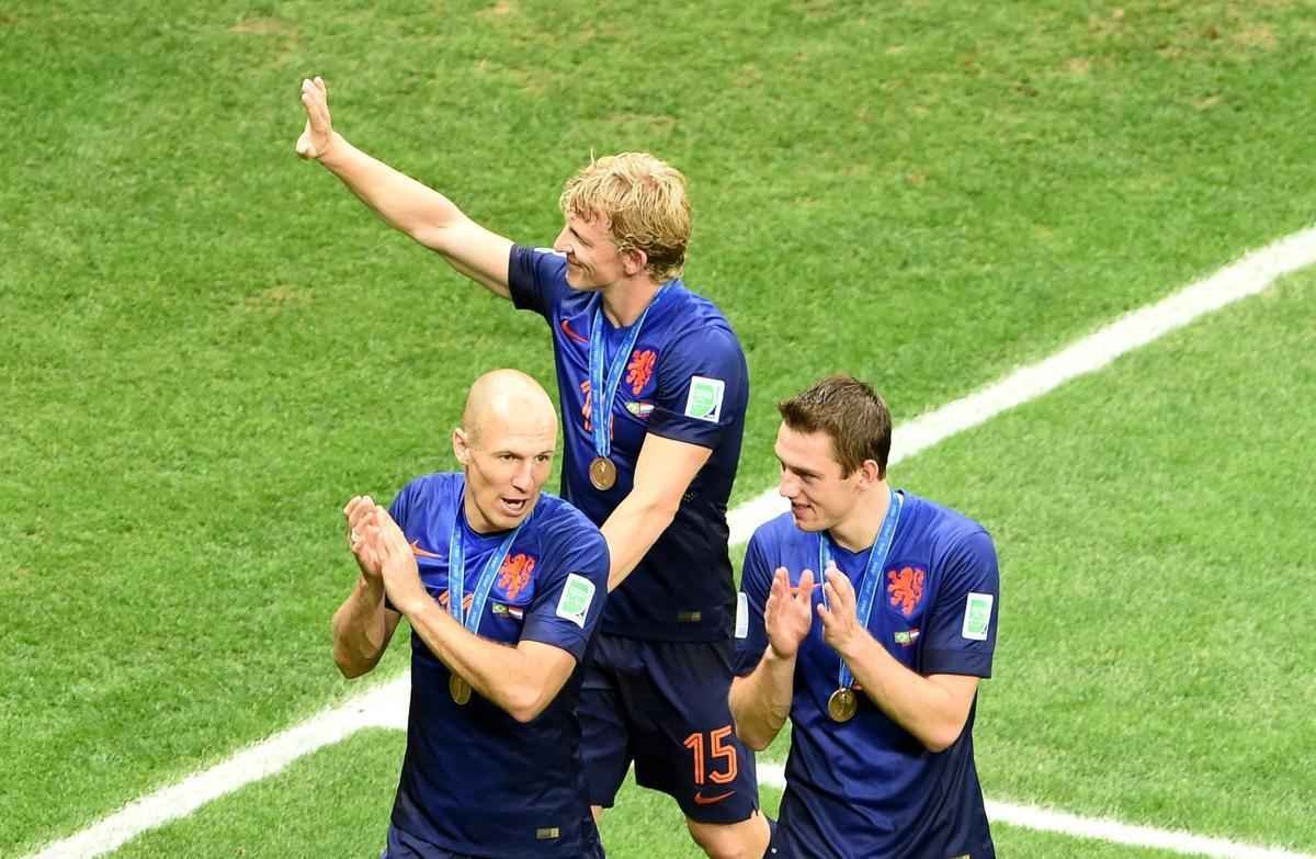 Confira as fotos da premiao de terceiro lugar do Mundial