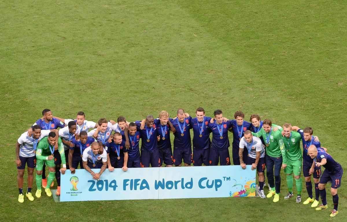 Confira as fotos da premiao de terceiro lugar do Mundial