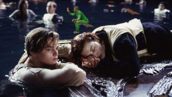 Imagem do goleiro holands virou piada nas redes sociais