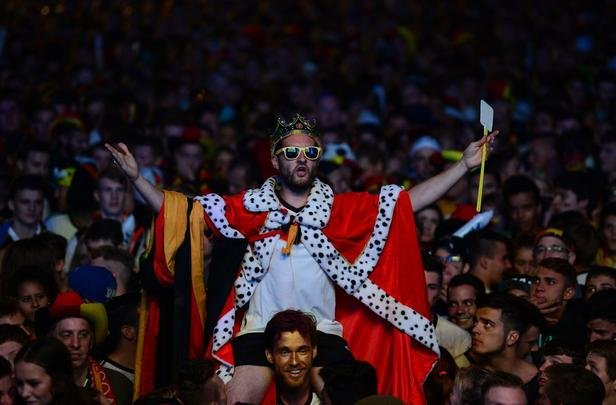 Vitria por 1 a 0, com gol de Gotze, levou torcida alem ao delrio