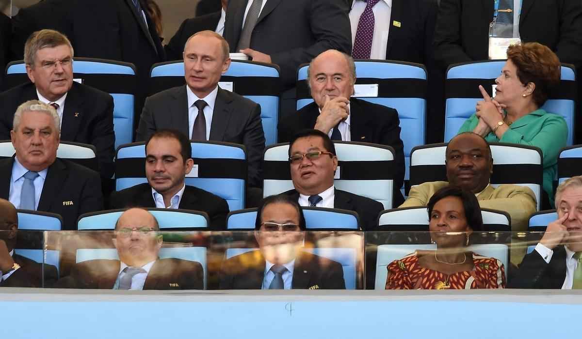 Chefes de Estado acompanham deciso da Copa no Maracan