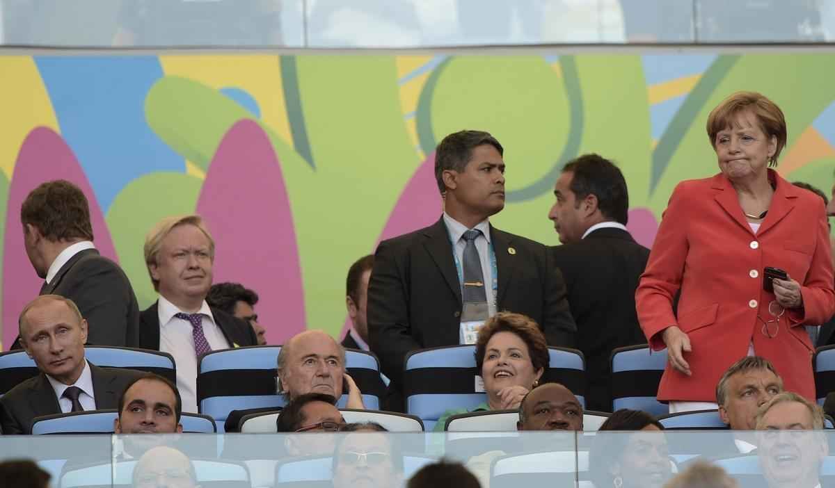 Chefes de Estado acompanham deciso da Copa no Maracan