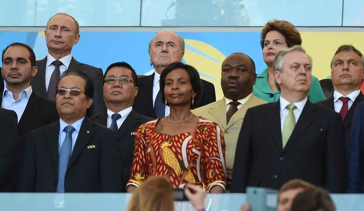 Chefes de Estado acompanham deciso da Copa no Maracan