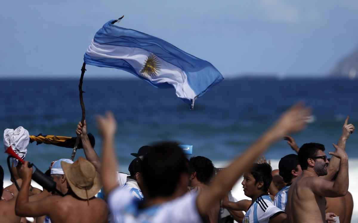 Torcedores fazem a festa no Rio de Janeiro 