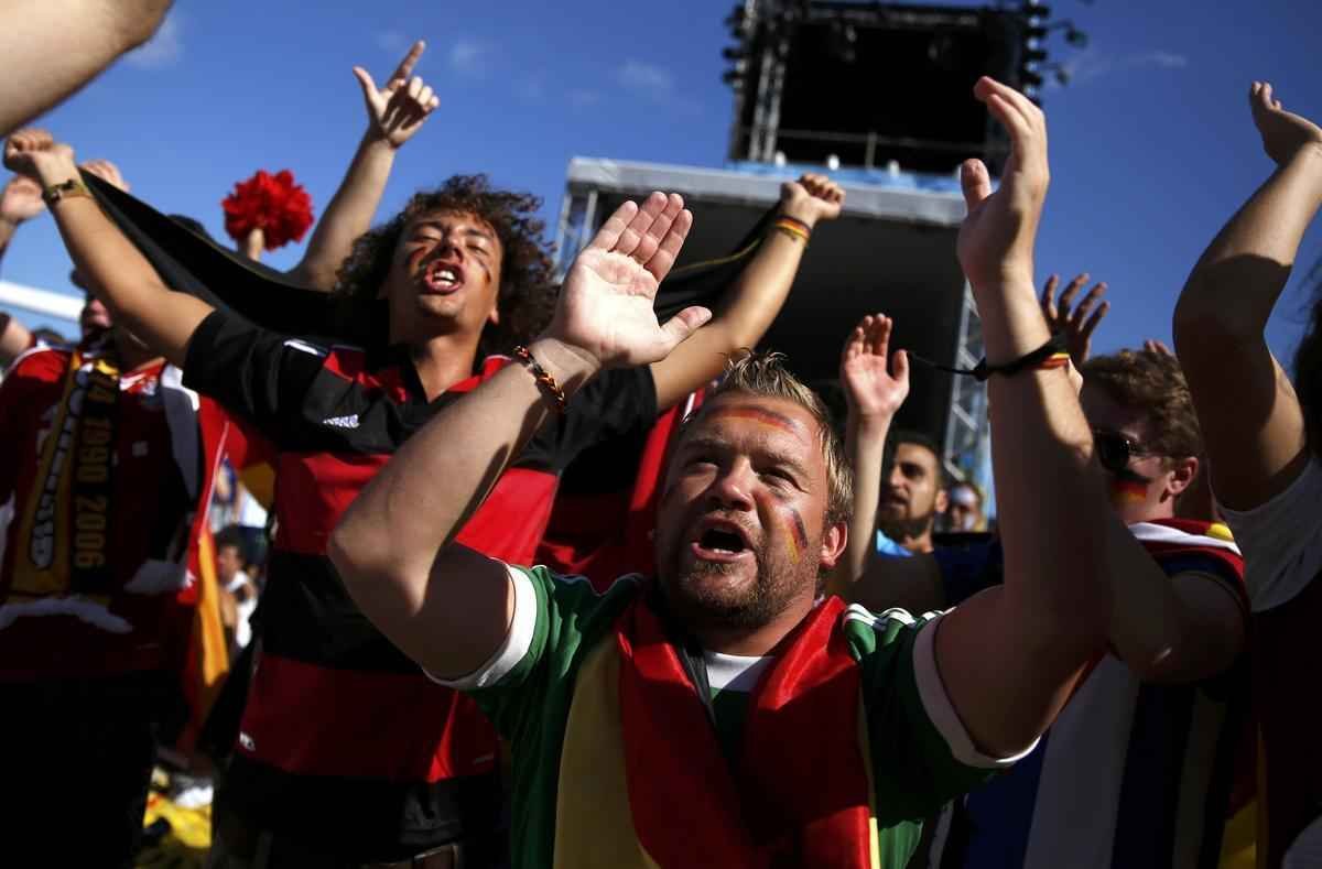 Torcedores fazem a festa no Rio de Janeiro 