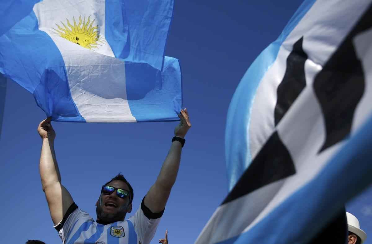 Torcedores fazem a festa no Rio de Janeiro 