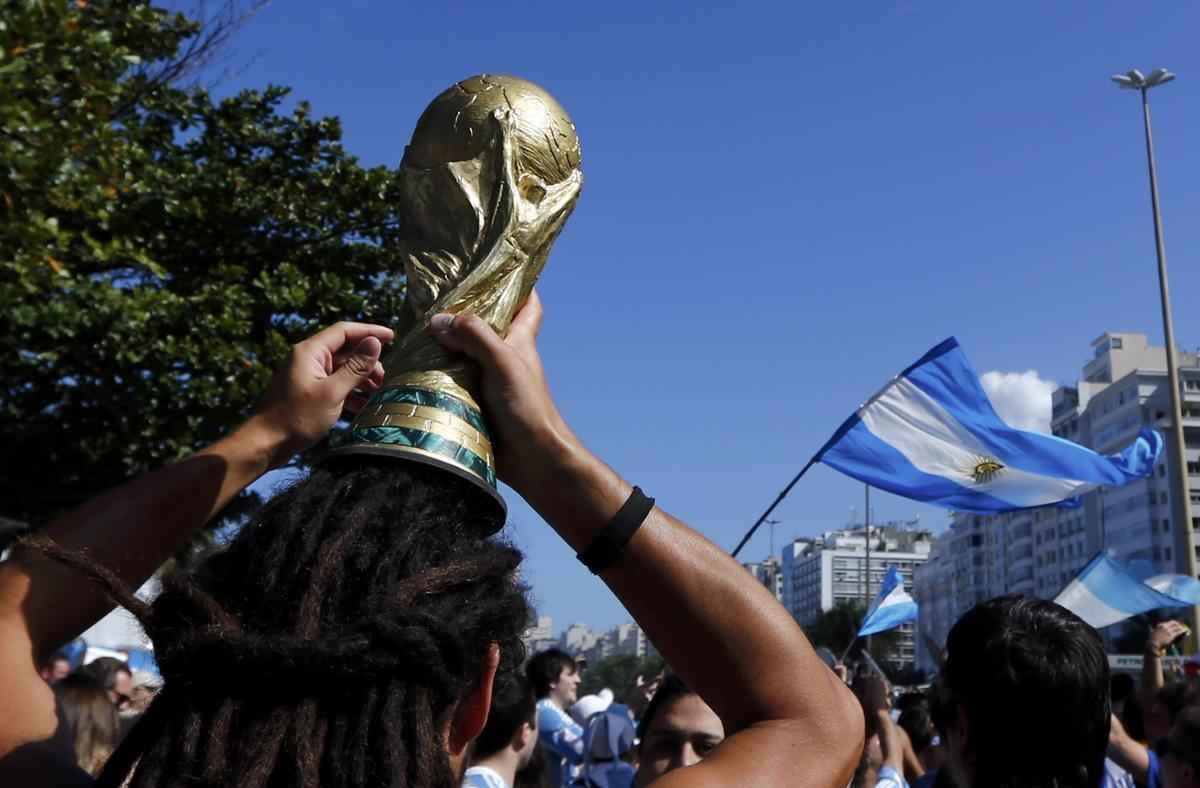 Torcedores fazem a festa no Rio de Janeiro