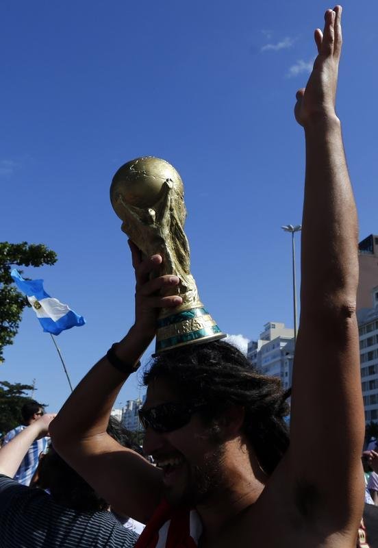 Torcedores fazem a festa no Rio de Janeiro