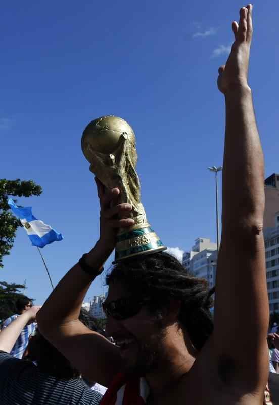Torcedores fazem a festa no Rio de Janeiro