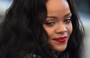 A cantora Rihanna marcou presena na final