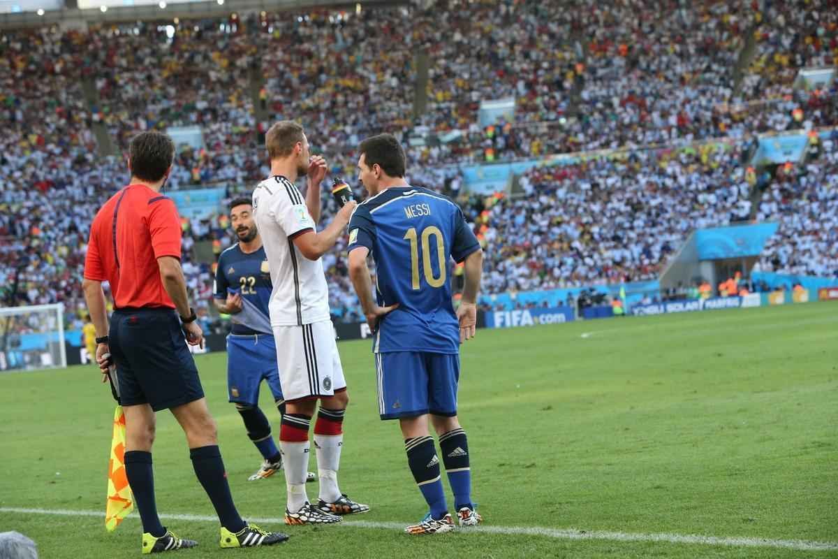 Imagens da grande final da Copa entre Alemanha e Argentina no Maracan