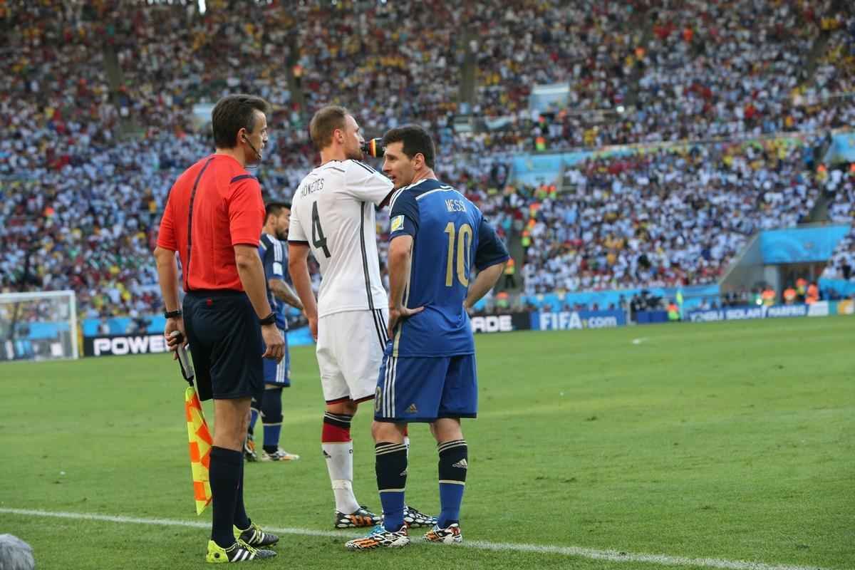 Imagens da grande final da Copa entre Alemanha e Argentina no Maracan