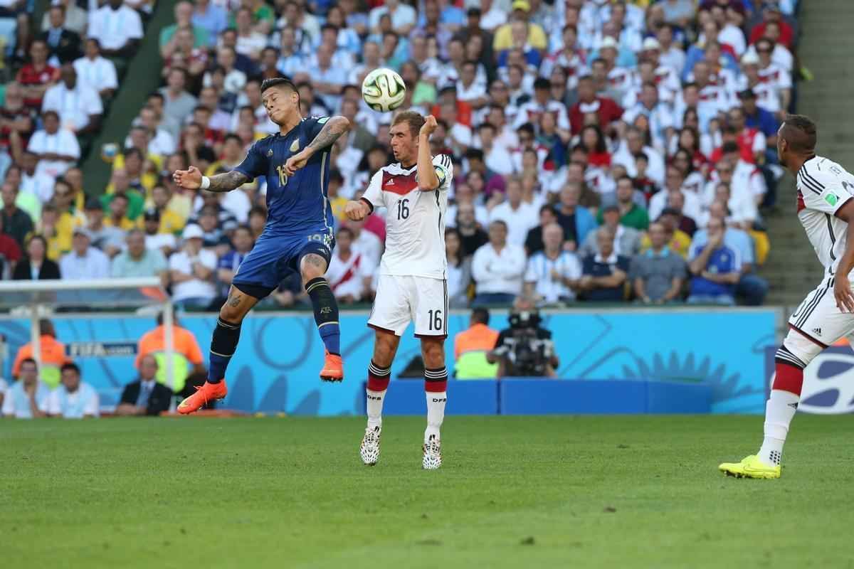 Imagens da grande final da Copa entre Alemanha e Argentina no Maracan