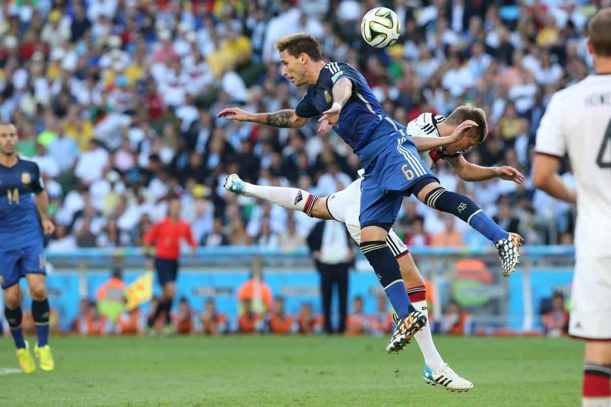 Imagens da grande final da Copa entre Alemanha e Argentina no Maracan