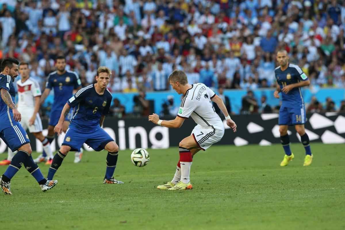 Imagens da grande final da Copa entre Alemanha e Argentina no Maracan