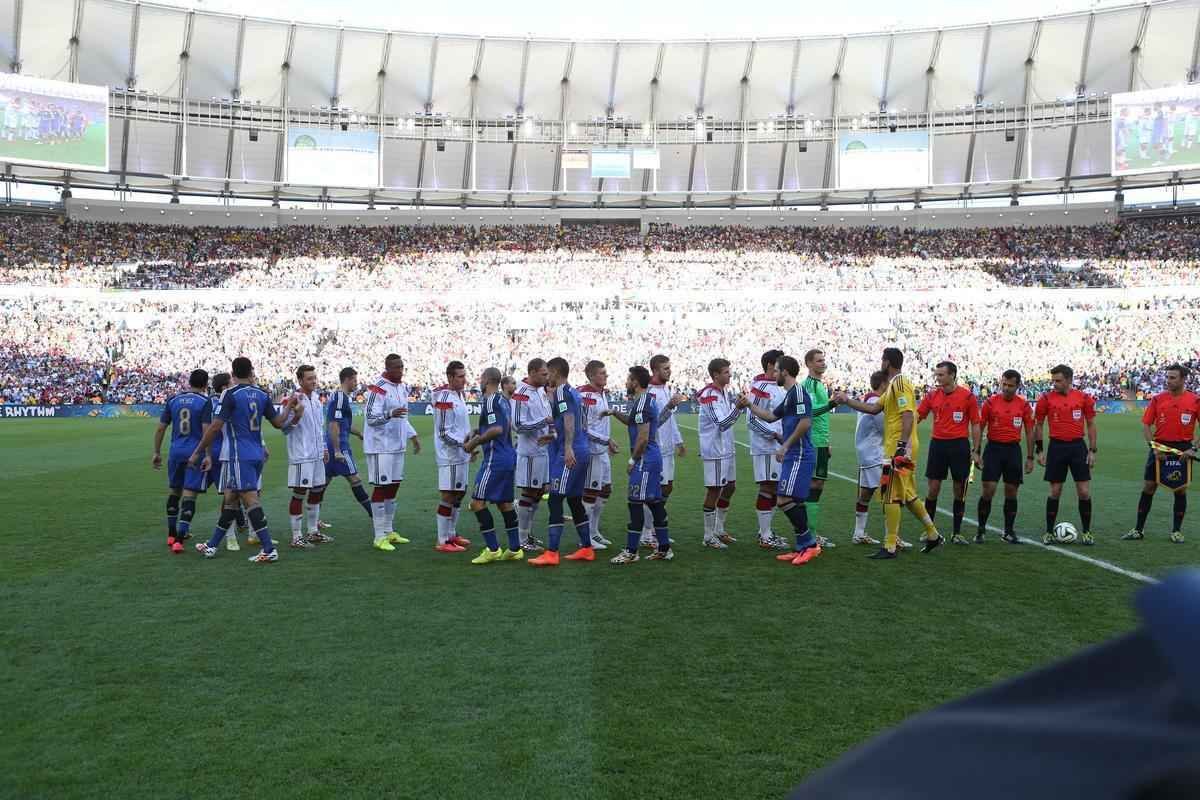 Imagens exclusivas da deciso da Copa do Mundo de 2014, entre Alemanha e Argentina, no Maracan