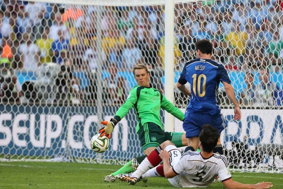 Imagens exclusivas da deciso da Copa do Mundo de 2014, entre Alemanha e Argentina, no Maracan