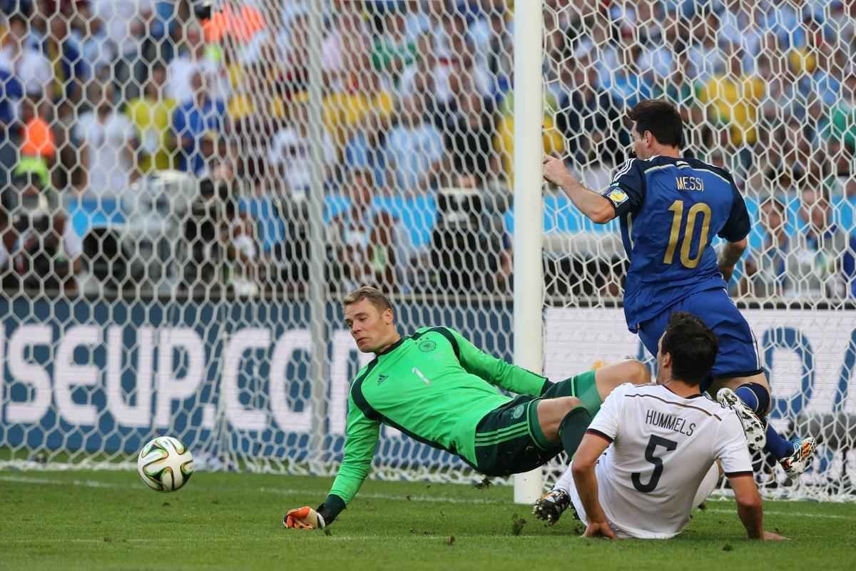 Imagens exclusivas da deciso da Copa do Mundo de 2014, entre Alemanha e Argentina, no Maracan