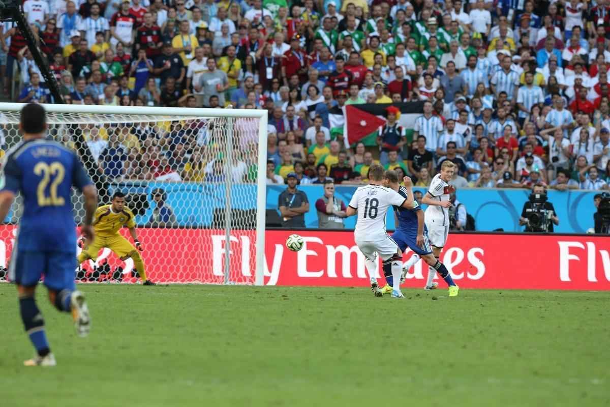 Imagens exclusivas da deciso da Copa do Mundo de 2014, entre Alemanha e Argentina, no Maracan