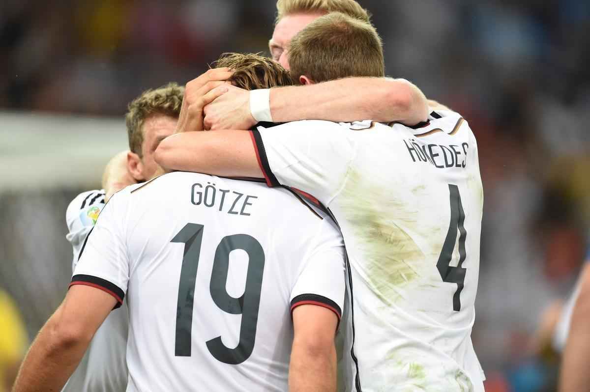 Imagens exclusivas da deciso da Copa do Mundo de 2014, entre Alemanha e Argentina, no Maracan