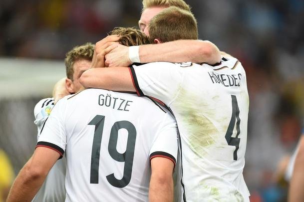 Imagens exclusivas da deciso da Copa do Mundo de 2014, entre Alemanha e Argentina, no Maracan